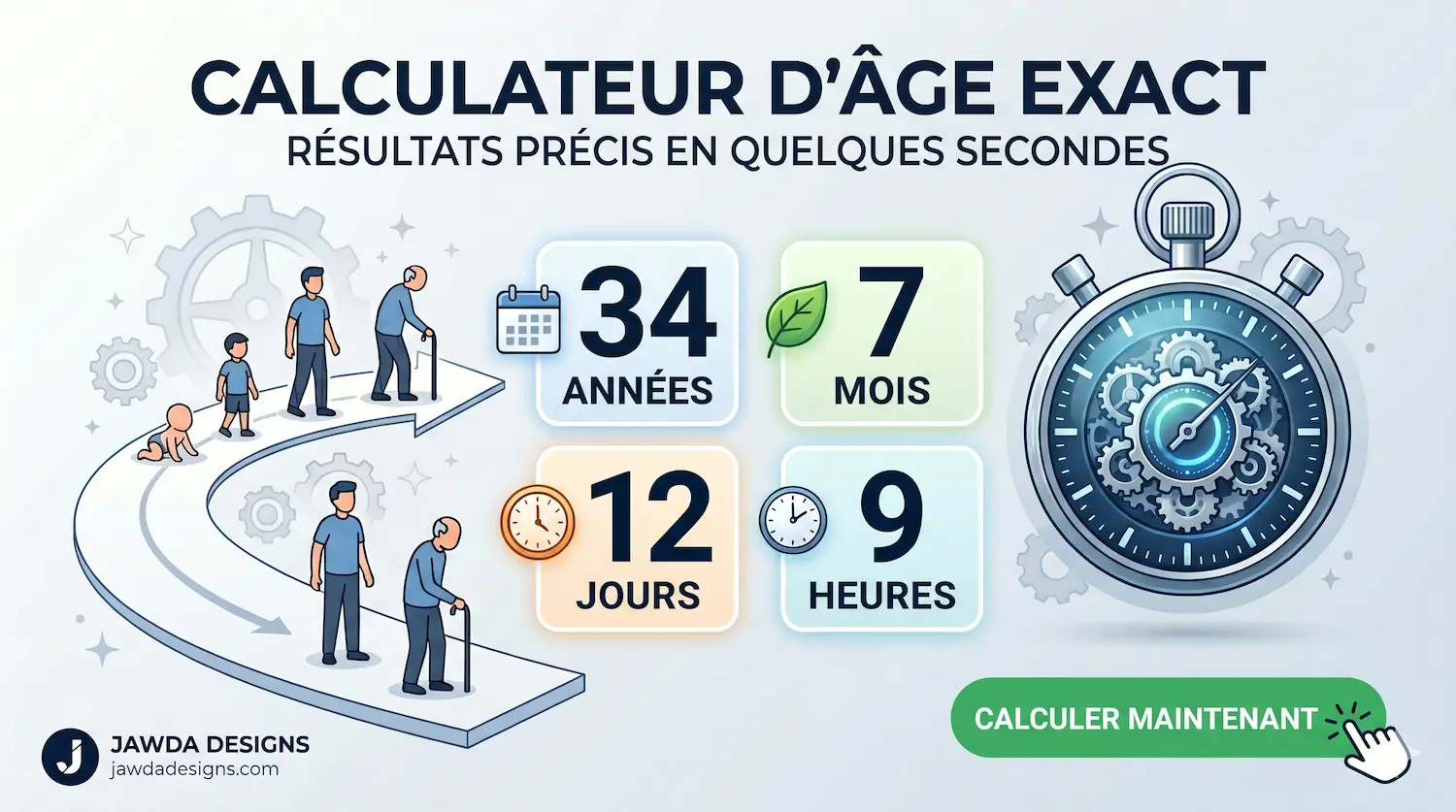 Calculateur d'âge exact