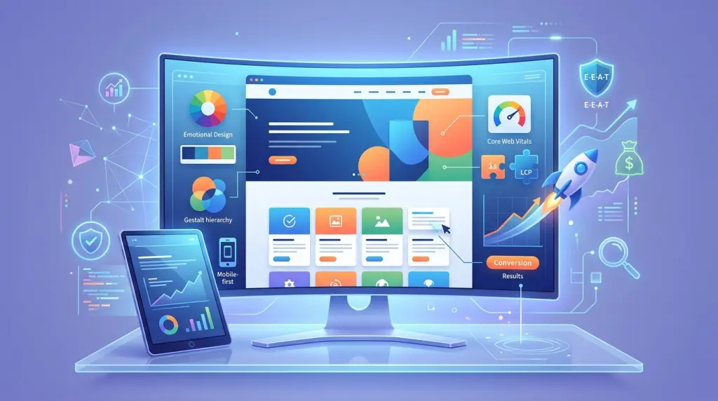 12 Principios de Diseño Web Que Generan Resultados en 2026