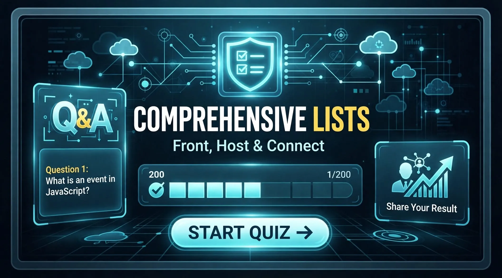Comprehensive Lists Quiz: Front, Host & Connect